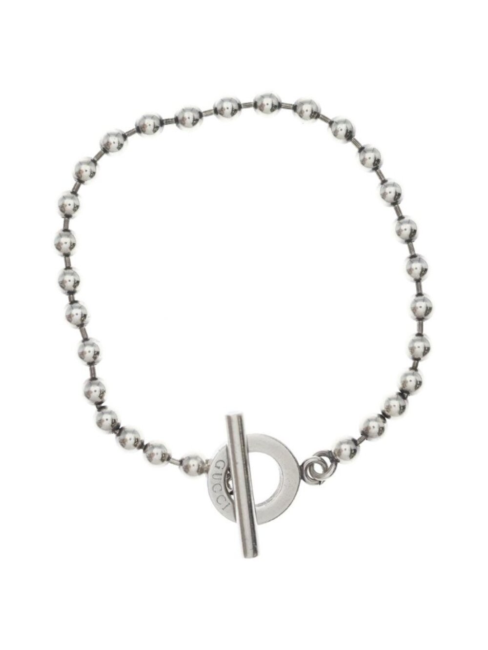 Gucci Boll Chain Bracelet Ball Silver